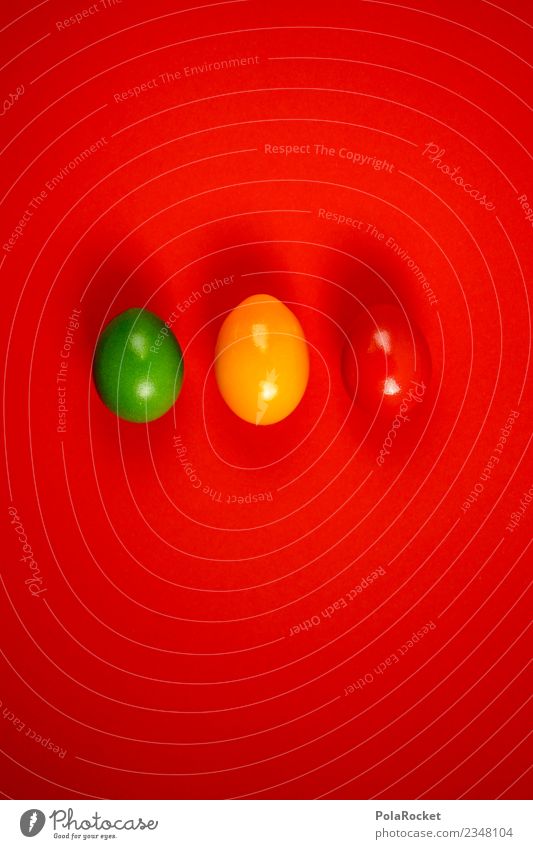 #S# Eier Ampel Lebensmittel Fröhlichkeit Ostern rot gelb grün Freude Kindheit Maler träumen Suche verstecken Ritual Feste & Feiern Dekoration & Verzierung