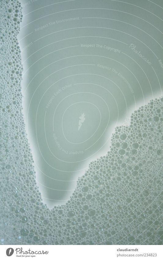 Indien Wasser Schaum Badewasser Badewanne Phantasie Spitze Strukturen & Formen Umrisslinie Interpretationssache Gedeckte Farben Detailaufnahme abstrakt Muster