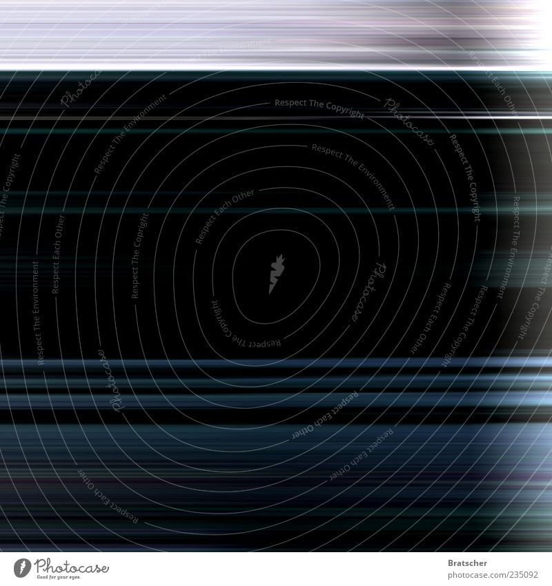 Depression Stil Design Geschwindigkeit schwarz Lichtgeschwindigkeit Farbfoto abstrakt Menschenleer Textfreiraum Mitte Hintergrund neutral Bewegungsunschärfe