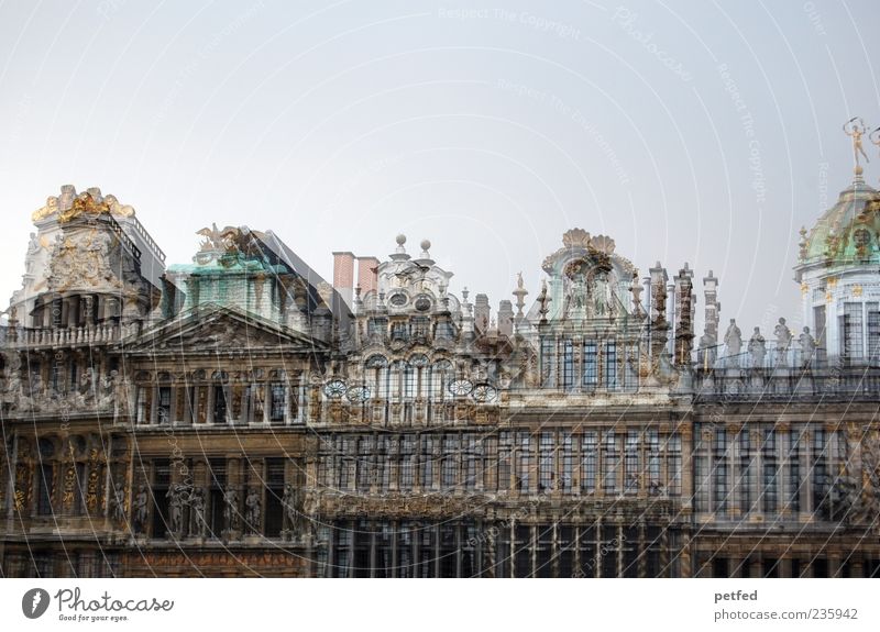 Brussels moves Brüssel Belgien Europa Haus Sehenswürdigkeit alt historisch Kultur Doppelbelichtung Historische Bauten Architekt Farbfoto Außenaufnahme
