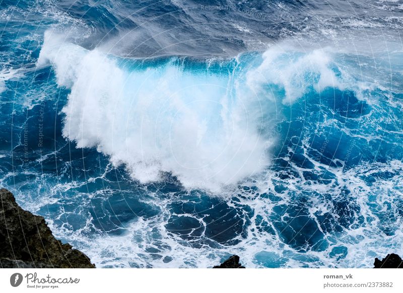Mach mal nicht sone Welle! Umwelt Natur Urelemente Sturm Küste Nordsee Meer ästhetisch kalt Wellen Kraft frisch Wucht Gischt Wind rauh blau wild Brandung