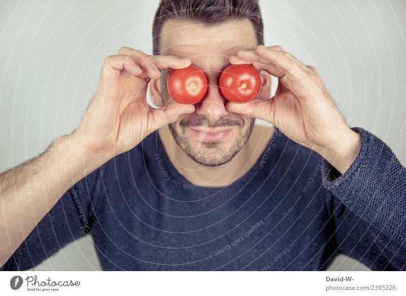 Tomaten auf den Augen Lebensmittel Lifestyle Gesundheit Behandlung Krankheit Bildung Schule lernen Schüler Berufsausbildung Azubi Prüfung & Examen Business