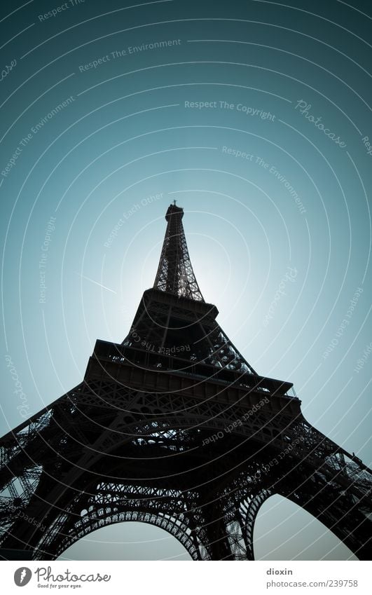 Supergroß 124,90 m × 124,90 m Ferien & Urlaub & Reisen Tourismus Sightseeing Städtereise Himmel Wolkenloser Himmel Sonnenlicht Paris Frankreich Europa