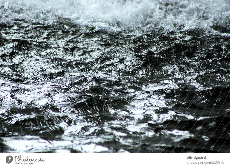 Boat On The River Umwelt Natur Wasser Sommer Klima Teich See nass blau schwarz weiß Flüssigkeit spritzen Wellen Wellengang Farbfoto Detailaufnahme Menschenleer