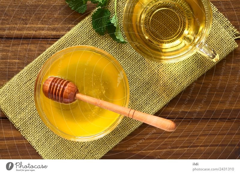 Honig- und Kräutertee Süßwaren Kräuter & Gewürze Tee natürlich Lebensmittel Liebling süß Süßstoff Zutaten liquide Gesundheit Abhilfe Nektar Abblendschalter