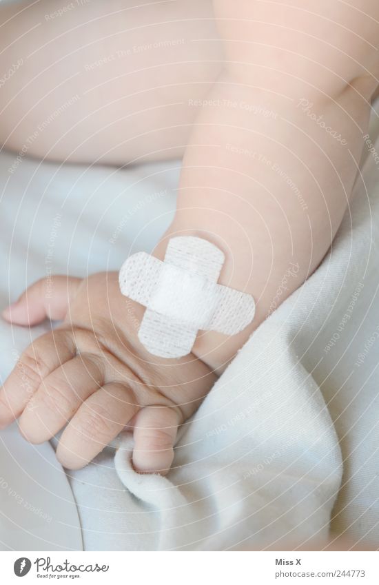 Das Aua Krankheit Mensch Kind Baby Kleinkind Kindheit Haut Arme Hand Finger 1 0-12 Monate 1-3 Jahre Gefühle Sorge Schmerz Fürsorge Hilfsbereitschaft