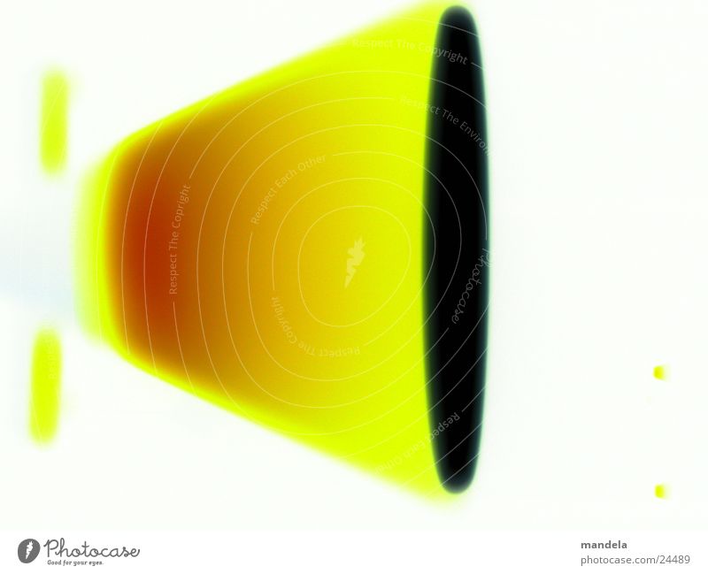 Hot Propulsion Fehlfarbe Lampe abstrakt Dinge Düsenflugzeug propulsion halogen solarize