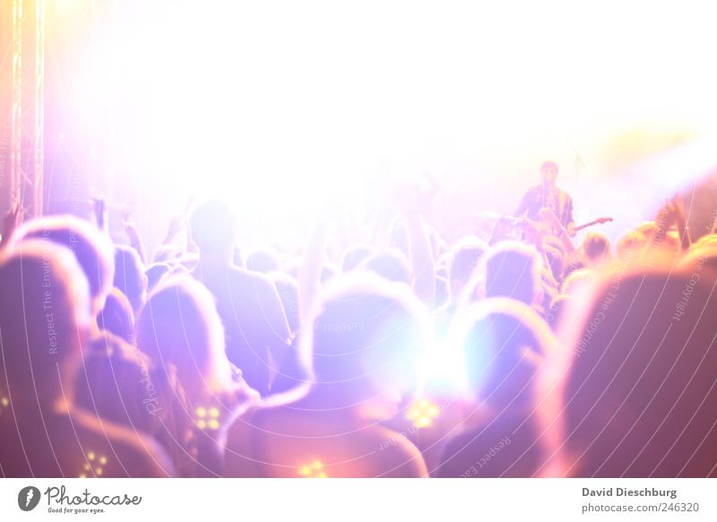 Let's rock Nachtleben Entertainment Party Veranstaltung Musik ausgehen Feste & Feiern Tanzen Mensch Menschengruppe Menschenmenge Musik hören Konzert Open Air