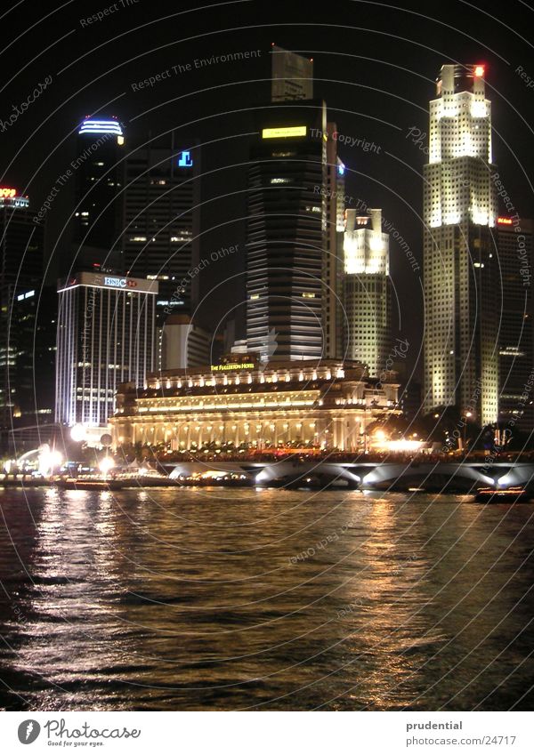 singapore at night Singapore Nacht dunkel Langzeitbelichtung Erfolg asien ist toll