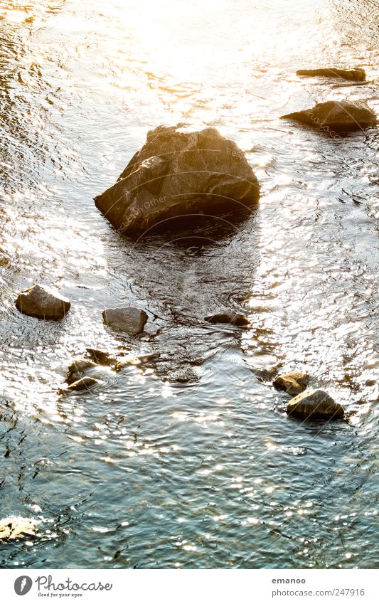 Sonnenschtein Ferien & Urlaub & Reisen Sommer Meer wandern Umwelt Natur Landschaft Wasser Park Felsen Berge u. Gebirge Wellen Flussufer See Bach Flüssigkeit