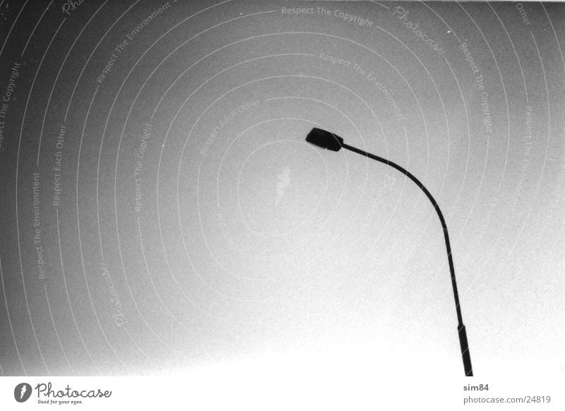 Lampe Laterne Elektrisches Gerät Technik & Technologie Schwarzweißfoto
