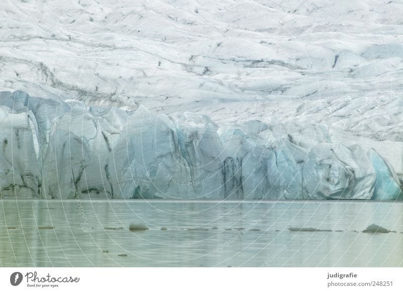 Island Umwelt Natur Landschaft Urelemente Wasser Eis Frost Gletscher Küste See fjallsarlon kalt natürlich blau Klima Gletscher Vatnajökull schmelzen Klimawandel