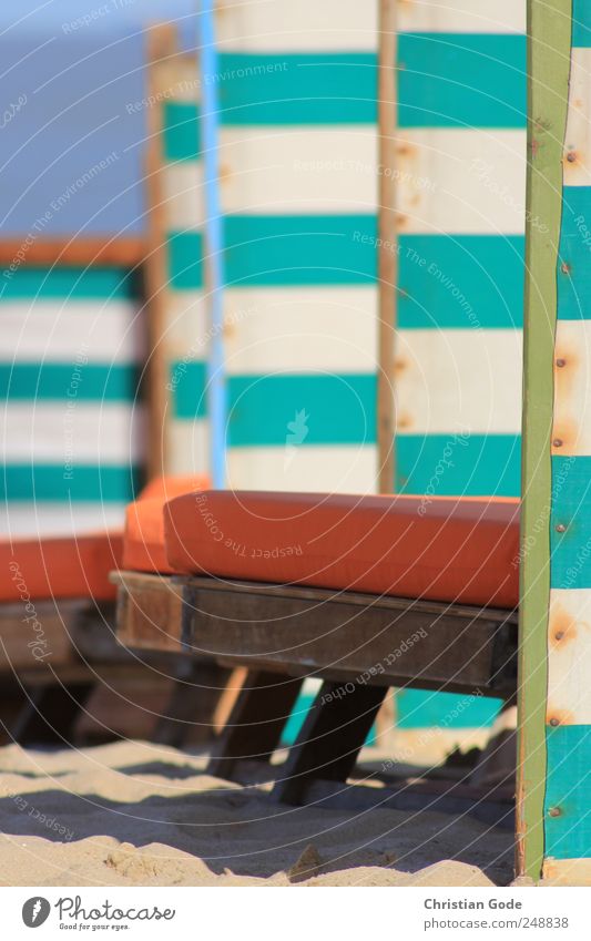 Strandliegen ohne Ende harmonisch Wohlgefühl Zufriedenheit Erholung ruhig Meditation Whirlpool Schwimmen & Baden Ferien & Urlaub & Reisen Tourismus Ausflug