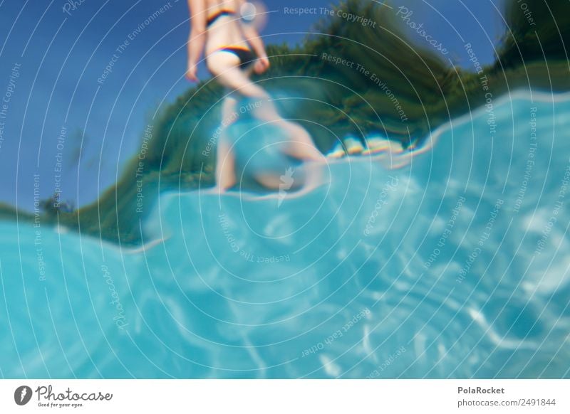 #A# Poolmode Kunst ästhetisch Schwimmbad Hotelpool blau Wasser Gesäß Ferien & Urlaub & Reisen Urlaubsfoto Urlaubsstimmung Urlaubsort Urlaubsverkehr Urlaubsflirt