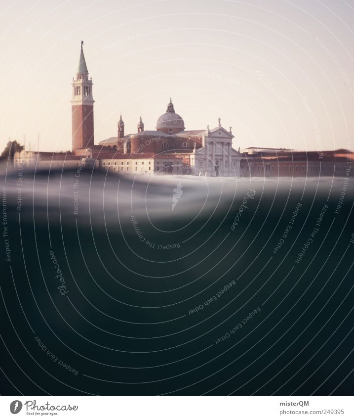 Sestieri. Kunst Kunstwerk Abenteuer ästhetisch Venedig Veneto San Giorgio Maggiore Unterwasseraufnahme Unterwasserkamera auftauchen U-Boot entdecken Tourismus