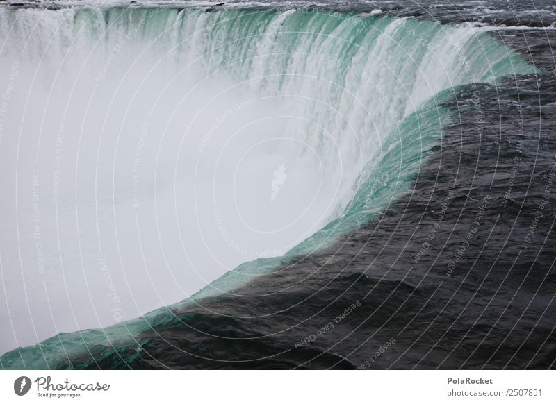 #A# Nia Umwelt Natur Landschaft Urelemente Wasser Abenteuer Wasserfall Wassertropfen Wasseroberfläche Niagara Fälle tief Wassermassen Kanada Sehenswürdigkeit
