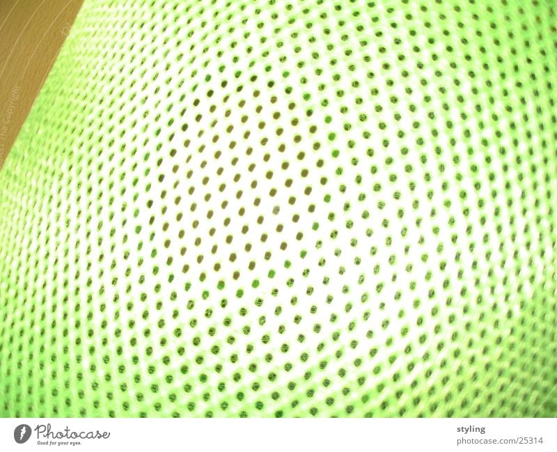 Netz grün Muster Licht nah Makroaufnahme Nahaufnahme IKEA Pattern hell Blitzlichtaufnahme