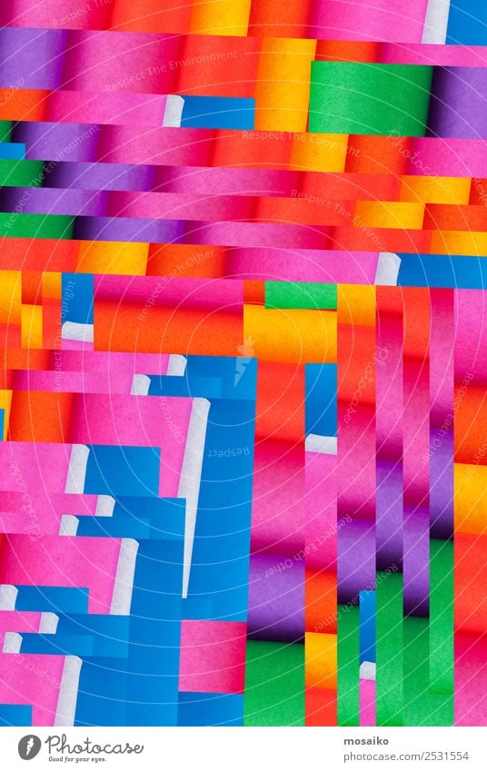 colourful paper texture - background design Stil Design Dekoration & Verzierung Tapete Entertainment Party Veranstaltung Feste & Feiern Karneval