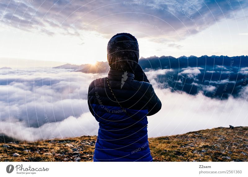 Sonnenaufgang | Alpen | Fotografieren Lifestyle elegant Freizeit & Hobby Ferien & Urlaub & Reisen Abenteuer Freiheit Berge u. Gebirge wandern Feste & Feiern