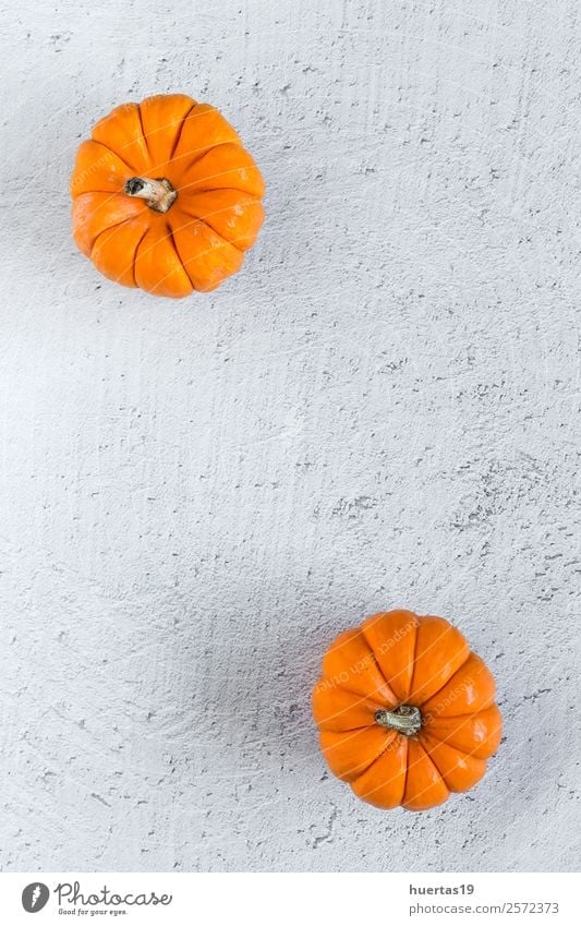 Halloween Dekoration Hintergrund Lebensmittel Gemüse Dekoration & Verzierung Feste & Feiern Kunst Herbst Ornament lecker natürlich oben sauer orange Angst