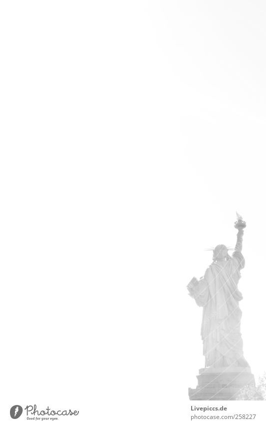 NYC2 Ferien & Urlaub & Reisen Ferne Beton Metall schwarz weiß Schwarzweißfoto Außenaufnahme Menschenleer Tag Gegenlicht
