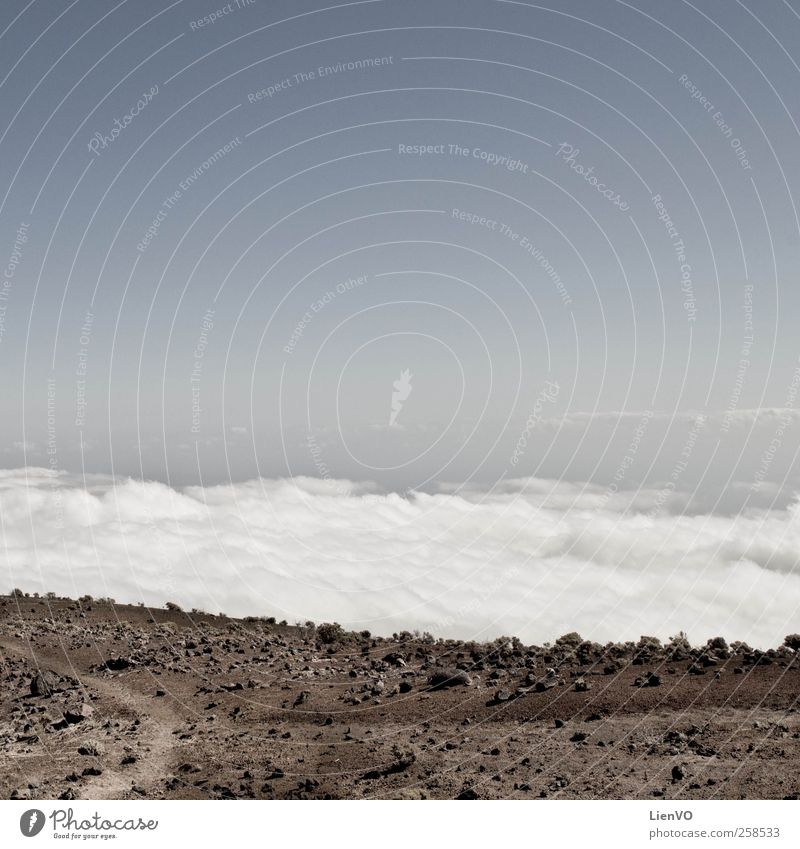 ruta de los Vulcanos de los Vulcanos Ausflug Berge u. Gebirge Landschaft Erde Himmel Wolken Horizont Vulkan Stein Sand entdecken träumen Ferne frei blau braun