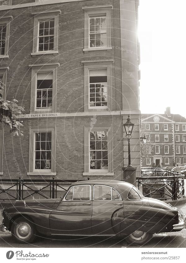 London 1952 Oldtimer Europa PKW Architektur