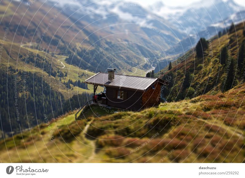 Sattelkopf Hütte Ferien & Urlaub & Reisen Ausflug Abenteuer wandern Natur Landschaft Alpen Berge u. Gebirge St. Anton Österreich Europa Arlberg Farbfoto