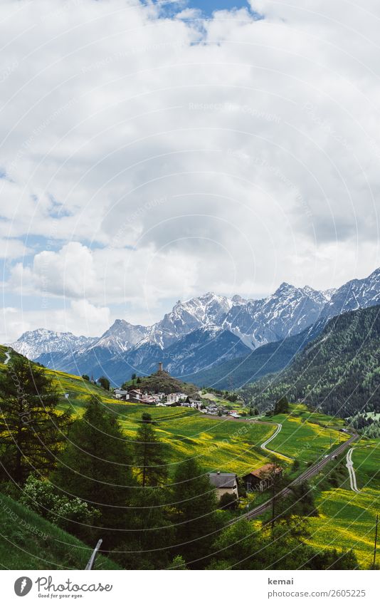 Die Schweiz harmonisch Wohlgefühl Zufriedenheit Erholung ruhig Ferien & Urlaub & Reisen Ausflug Abenteuer Ferne Freiheit Berge u. Gebirge Natur Landschaft
