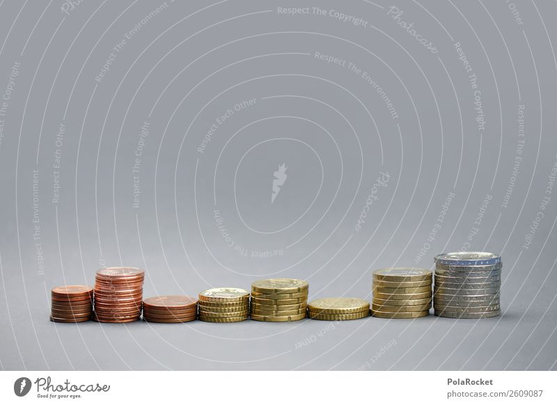 #A# Zählwahn Kunst ästhetisch Münzenberg Geldmünzen Euro Eurozeichen Cent Stapel Bargeld sparen Kapitalwirtschaft Kapitalismus Kapitalanlage Zinsen