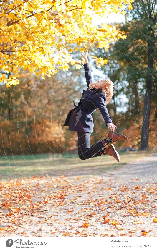 #A# HerbstSprung Kunst ästhetisch springen Sprungbrett sprunghaft Sprungkraft Sprunggelenk Freiheit Leichtigkeit herbstlich Herbstlaub Herbstfärbung