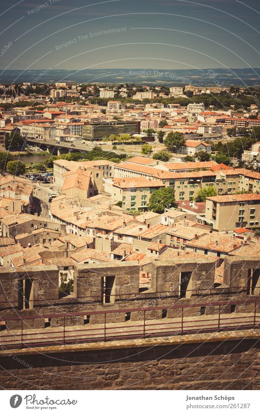Carcassonne XIII Ferien & Urlaub & Reisen Ausflug Abenteuer Ferne Freiheit Städtereise Sommerurlaub Häusliches Leben Haus Südfrankreich Frankreich Stadt