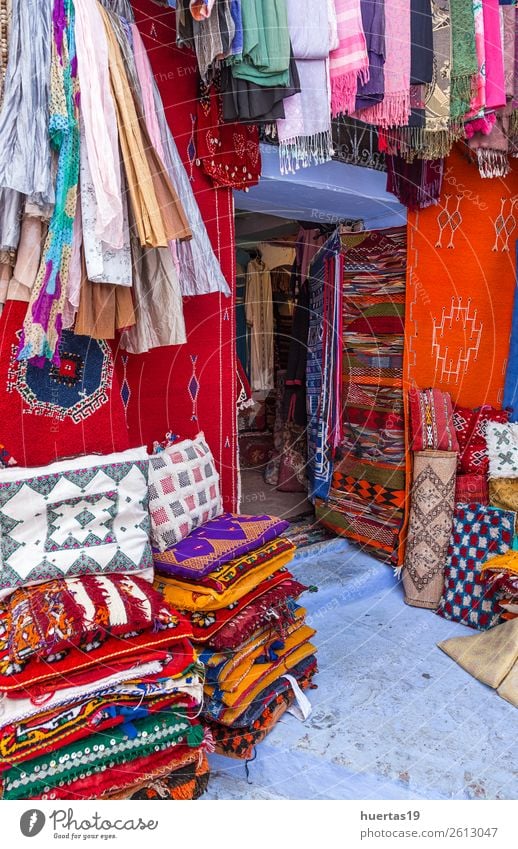 Chaouen die blaue Stadt Marokko Lifestyle kaufen Ferien & Urlaub & Reisen Tourismus Kleinstadt Stadtzentrum Gebäude Architektur alt Chechaouen maroc Medina