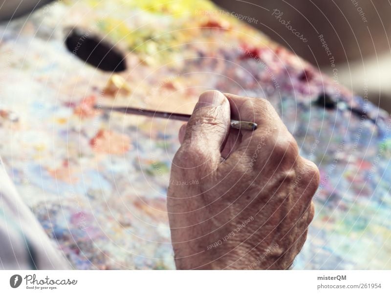 Pablo? Kunst Künstler Maler Kunstwerk Gemälde ästhetisch malen zeichnen Pause Hand Pinsel Schulunterricht Meister Paletten mischen produzieren gemütlich
