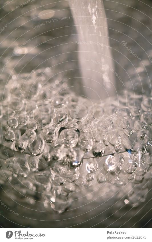 #A# Wasser-Blasen-Luft Kunst Kunstwerk ästhetisch Wasseroberfläche Wasserfall Dynamik Wasserhahn Wasserglas Bewegung Leitungswasser Gedeckte Farben