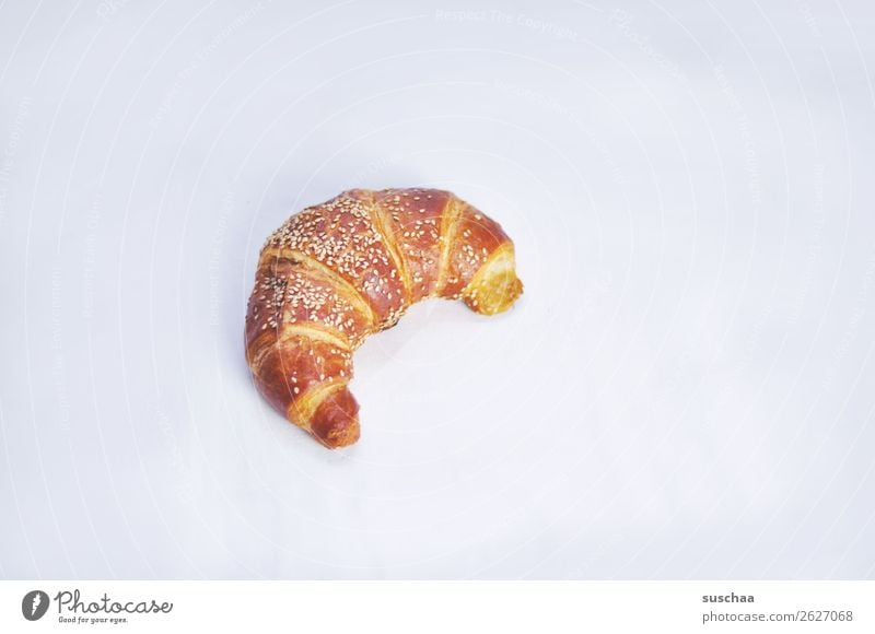 croissant Croissant Backwaren Französisch Blätterteig backen Backkunst lecker essbar Lebensmittel Essen Foodfotografie Geschmackssinn genießen Bäcker Frühstück