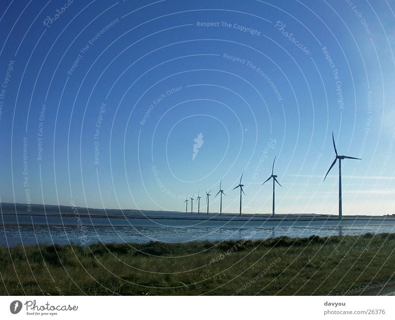 Windräder Energiewirtschaft Maschine Technik & Technologie Wissenschaften Fortschritt Zukunft Erneuerbare Energie Windkraftanlage Umwelt Natur Landschaft