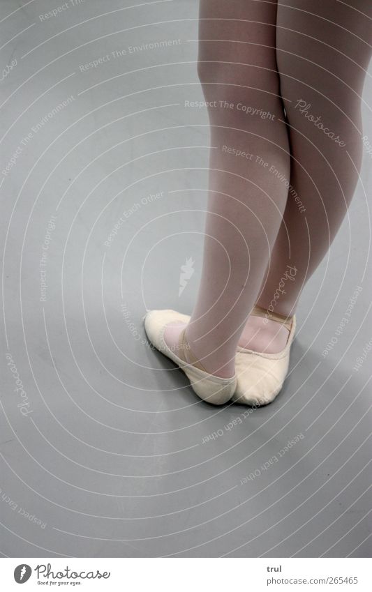 Ballettbeine Balletttänzer Ballettschuhe Tanzschule feminin Junge Frau Jugendliche Beine Fuß Tänzer Strumpfhose Tanzen ästhetisch elegant stark Farbfoto