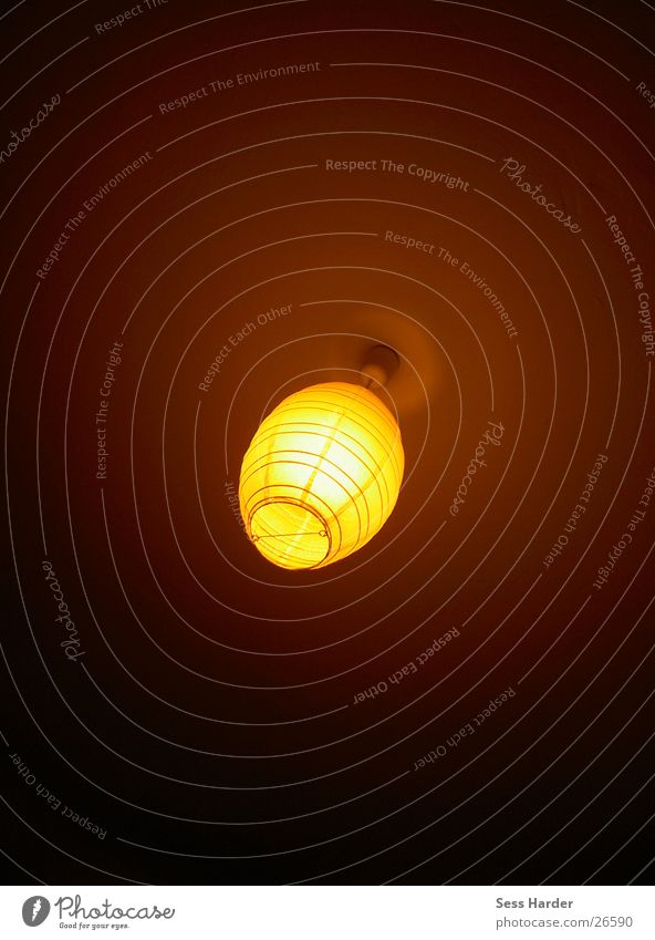 warmes Licht Lampe Physik Häusliches Leben Wärme Reispapier Innenarchitektur Lichterscheinung