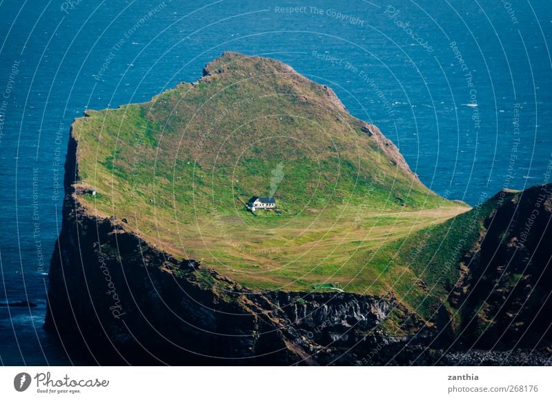 Elliðaey Sommer Küste Meer Atlantik Insel Island Haus Gastfreundschaft Hilfsbereitschaft ruhig Heimweh Fernweh Einsamkeit Abenteuer einzigartig Erholung