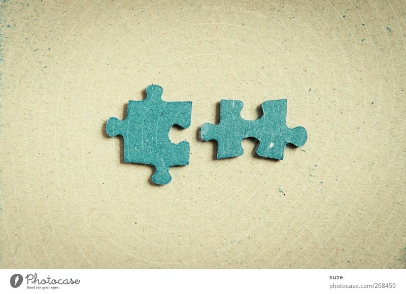 Paarung Freizeit & Hobby Spielen Kinderspiel Spielzeug einfach klein blau Puzzle einzeln paarweise Suche Mitte Teile u. Stücke Rückseite Karton 2 passend