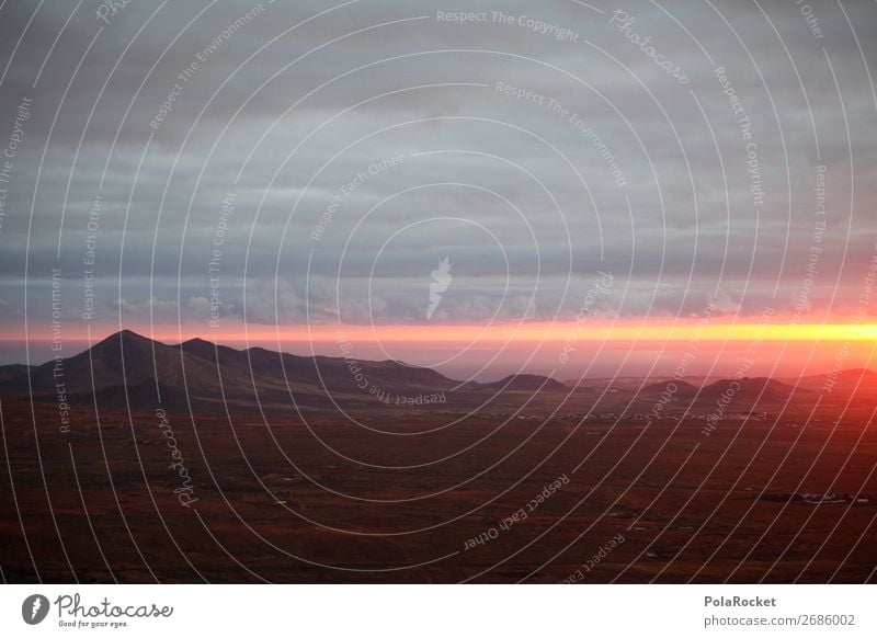 #AS# Morning of the Gods Umwelt Landschaft ästhetisch Sonnenaufgang mystisch bezaubernd Fuerteventura aufwachen Hoffnung Glaube Licht Lichterscheinung Farbfoto