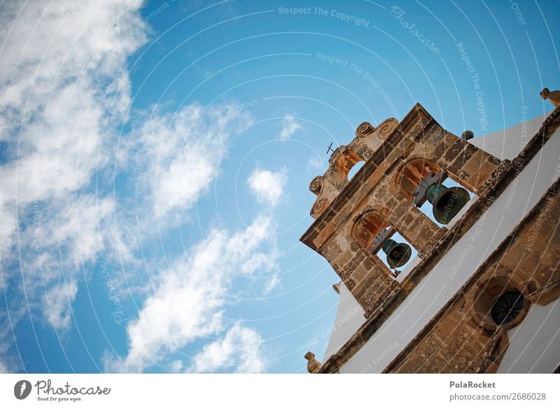 #AS# Glockenspiel Kunstwerk Dorf Kirche Macht Kirchenglocke Himmel Glaube Religion & Glaube antik Mauer Glockenturm Gott Gotteshäuser Gottesdienst Farbfoto