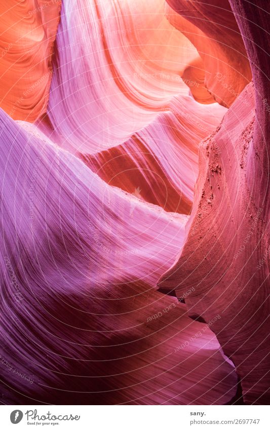 Light Beams Natur Landschaft Urelemente Sonnenlicht Felsen Schlucht Antelope Canyon Stimmung Lebensfreude Einigkeit Warmherzigkeit USA Amerika Nationalpark