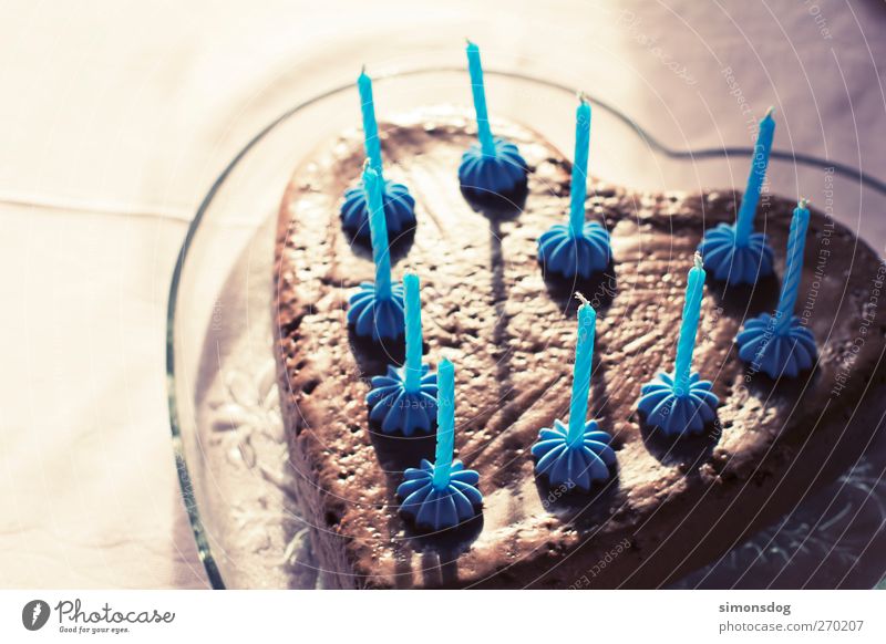 danke! Kuchen Schokolade Ernährung Kaffeetrinken Festessen Schalen & Schüsseln lecker süß Liebe Schokoladenkuchen Herz Geburtstagstorte Geburtstagsgeschenk