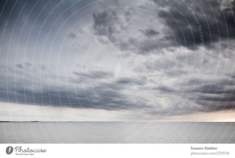 Hiddensee | hush Natur Wolken Sonnenaufgang Sonnenuntergang Sonnenlicht Wellen Küste Unendlichkeit Wolkenhimmel Wolkenformation Landzunge Ostsee ruhig
