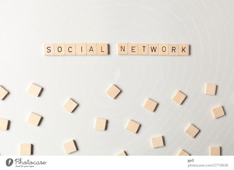Social Network Spielen Bildung Schule Business Unternehmen Karriere Erfolg Sitzung sprechen Team Medien Neue Medien Internet Holz Schriftzeichen