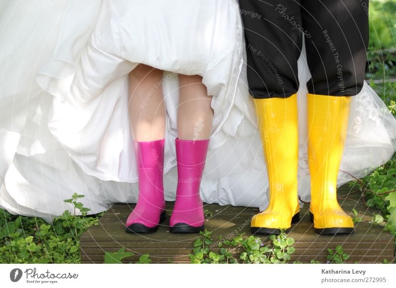 Hochzeitssaison die 2. Lifestyle Stil Expedition Mode Bekleidung Schutzbekleidung Kleid Anzug Gummistiefel außergewöhnlich frisch Zusammensein trendy