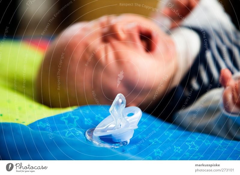 kleinkind baby weint Kindererziehung Bildung Kindergarten lernen Mensch Baby Kleinkind Kindheit Kopf Gesicht Ohr Nase Mund Lippen Arme Hand Finger 1 0-12 Monate