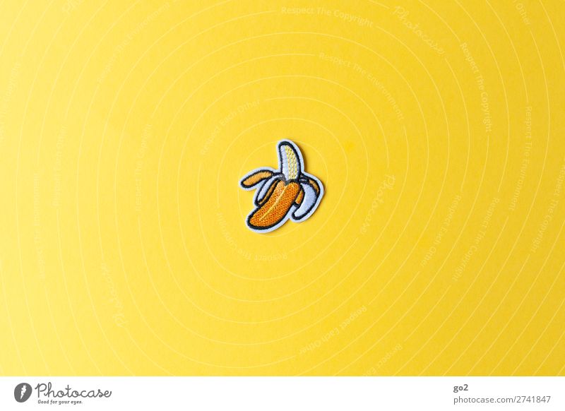 Banane Lebensmittel Frucht Ernährung Bioprodukte Vegetarische Ernährung Diät Fasten Gesunde Ernährung Kunst Dekoration & Verzierung Stoff Zeichen ästhetisch
